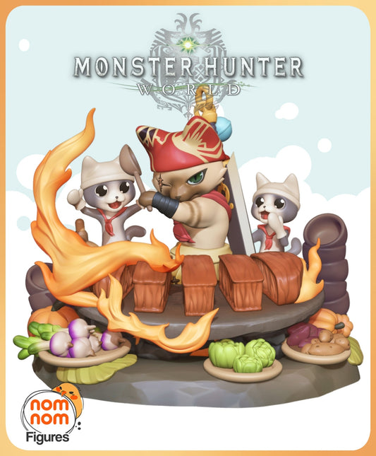 Unpainted-NomNom-Cat-Chef