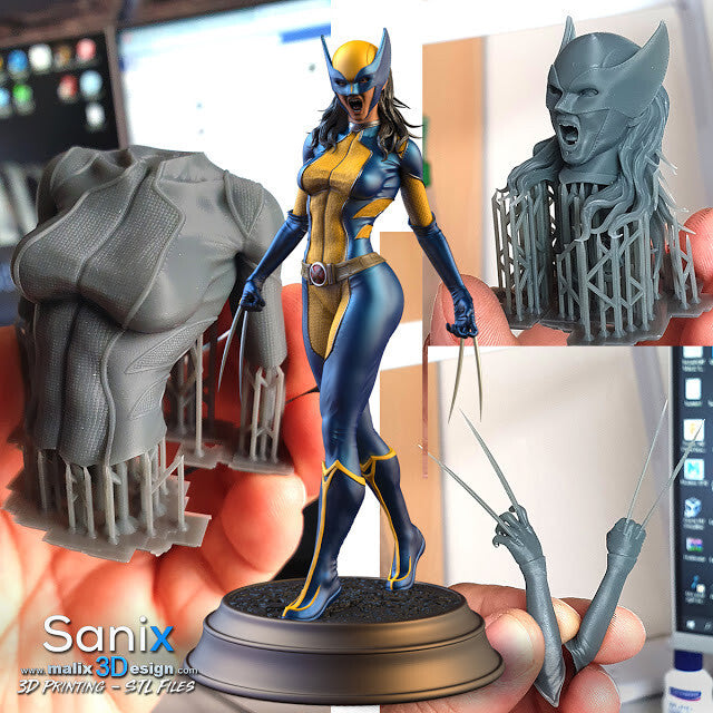 Unpainted MC Laura Kinney