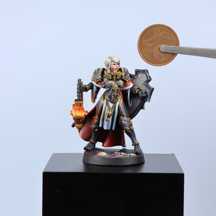 Unpainted Diana, the War Sister Purifier