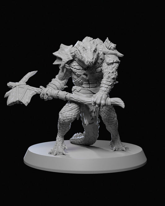 Unpainted Arak Warrior 03