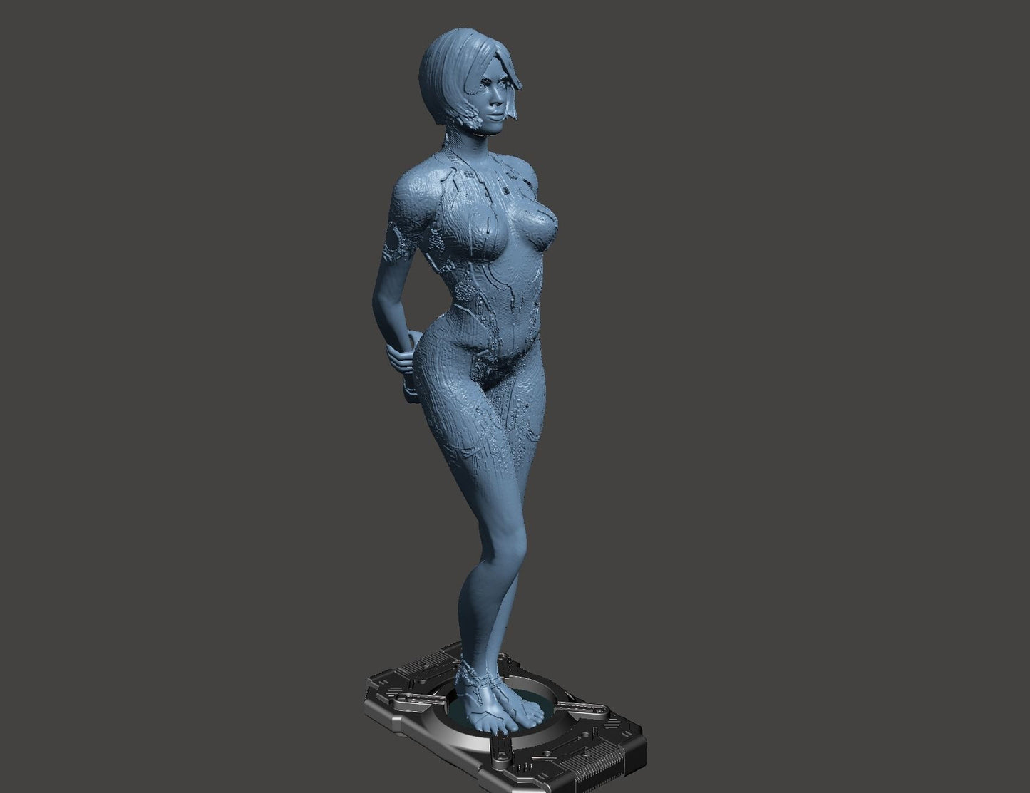 Unpainted CORTANA HALO 4