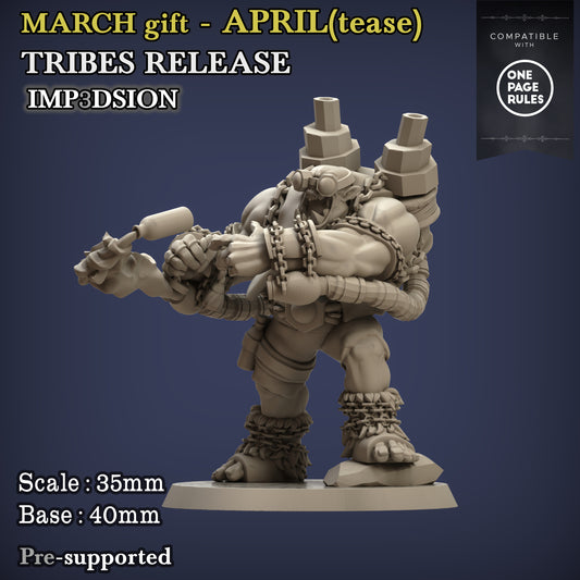 Unpainted Flamezitter set of 5