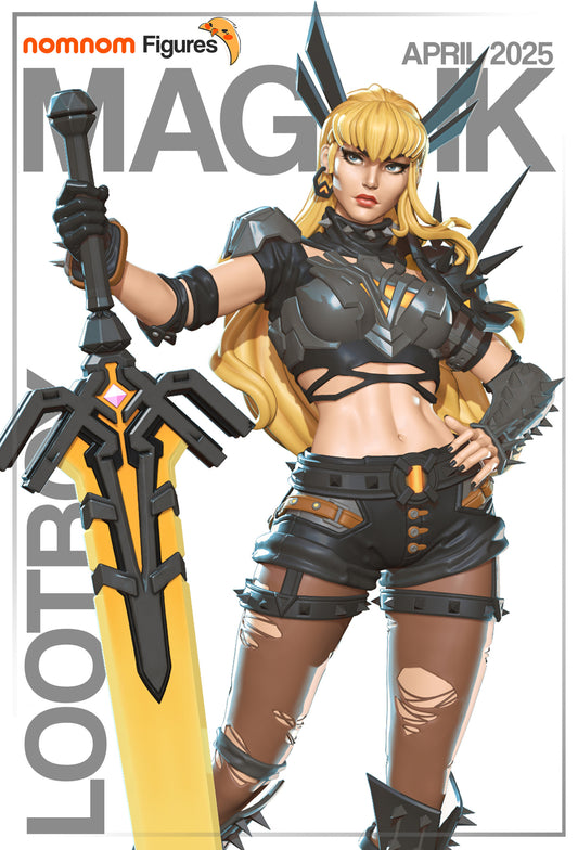 Unpainted Nom Nom Magik Marvel Rivals