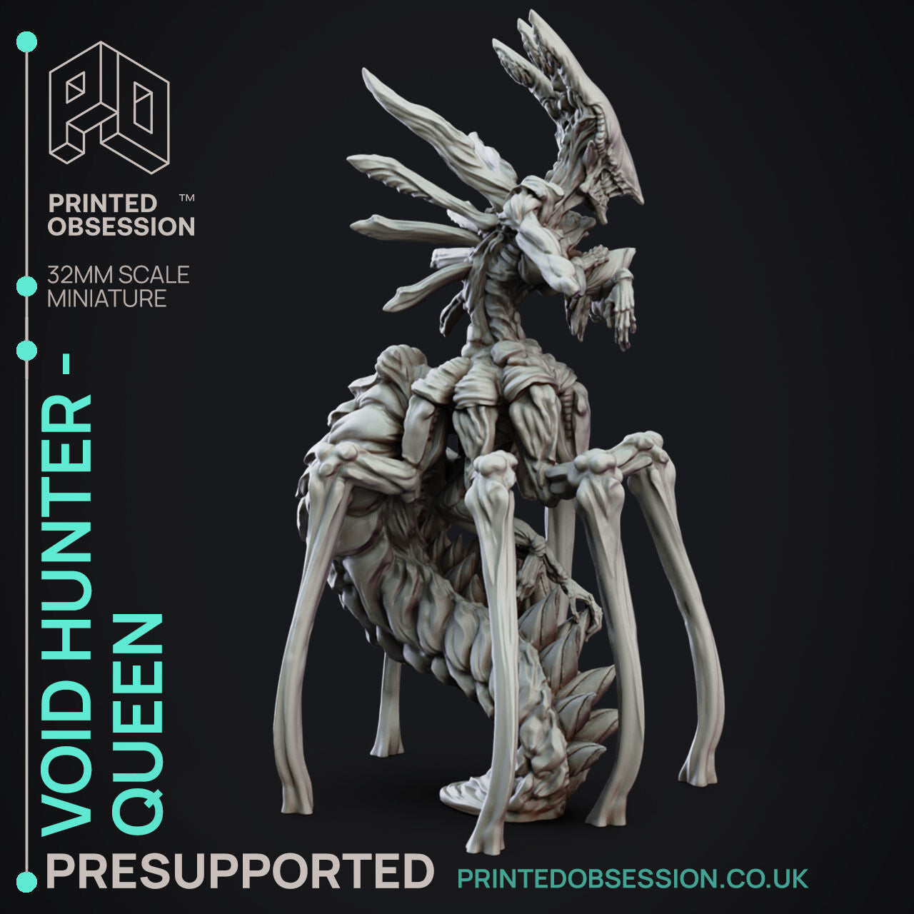 Unpainted Queen Void Hunter