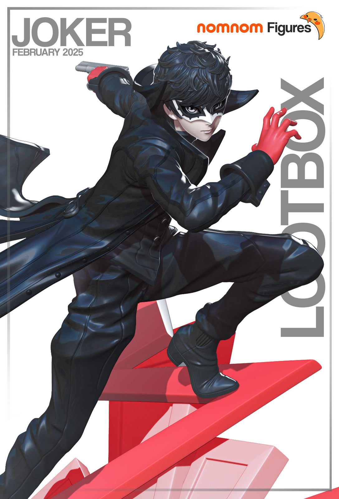 Unpainted  Joker Persona5 Nom Nom