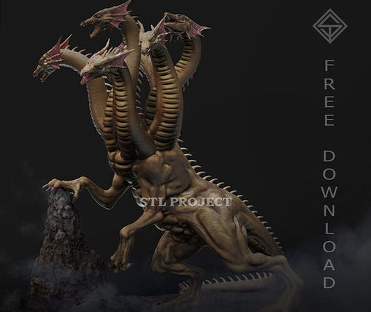 Unpainted Tiamat