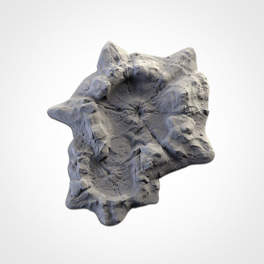 Unpainted CRATERS starfish