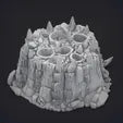 Unpainted Space Bug Table Top Terrain image 0