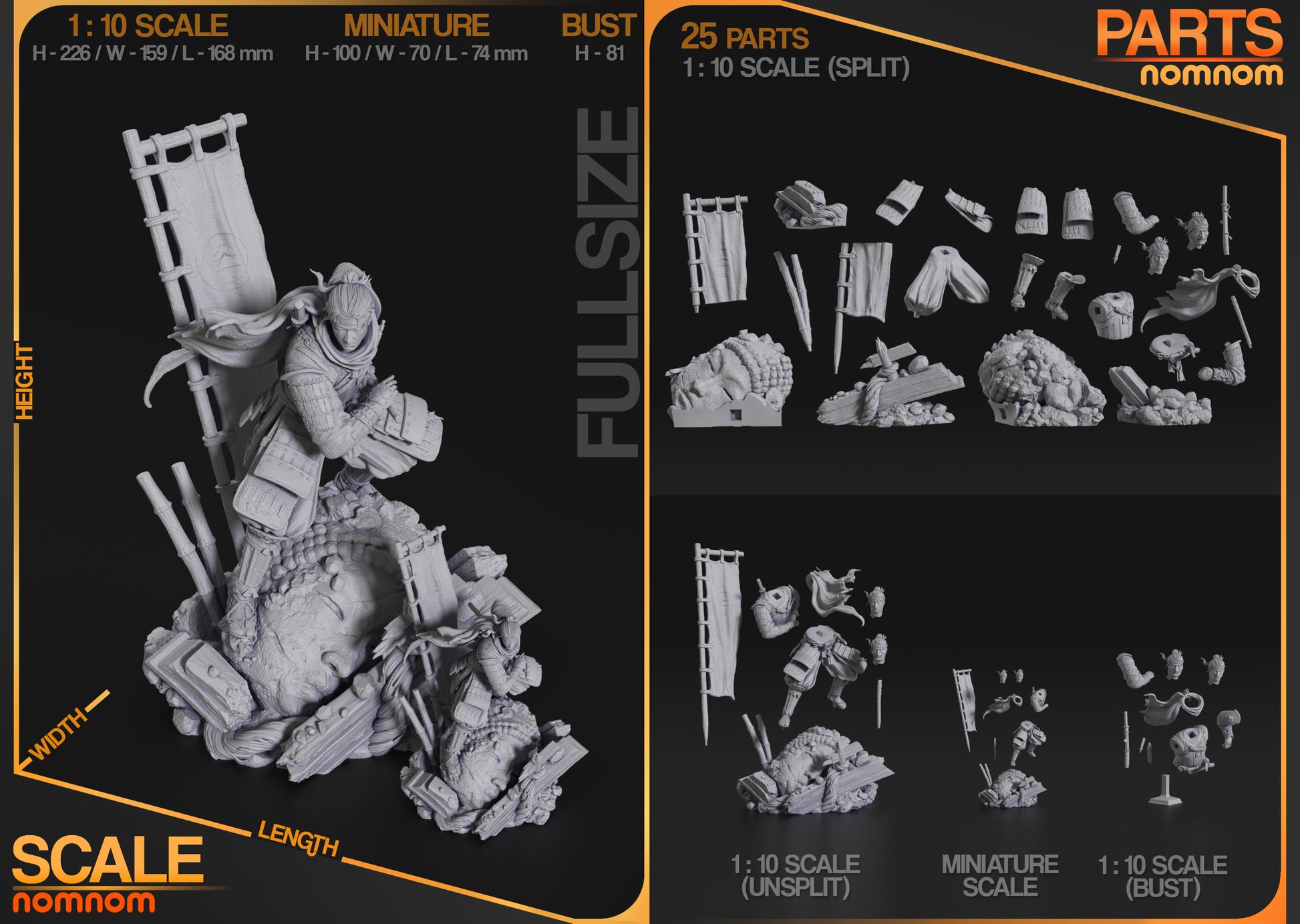 Unpainted Jin Sakai Nom Nom image 3
