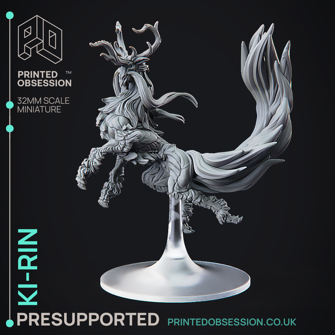 Unpainted Ki Rin image 3