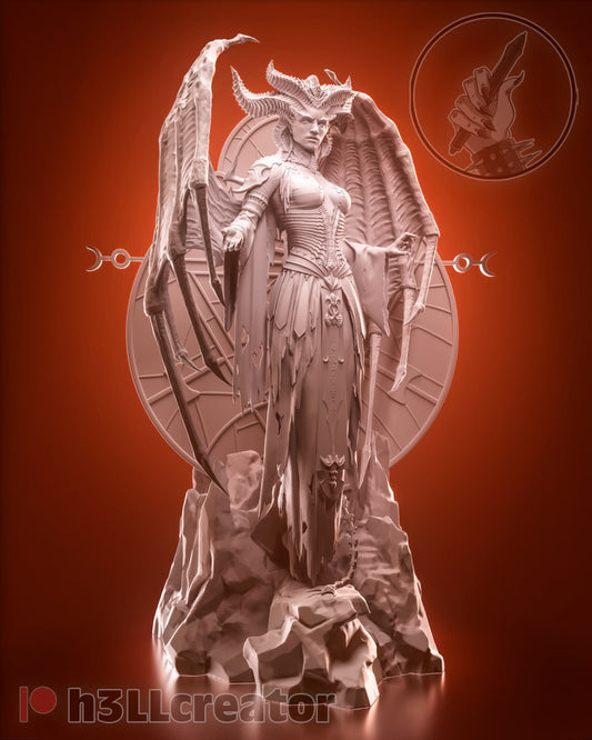 Unpainted Diablo Figure 9 (3”) image 0