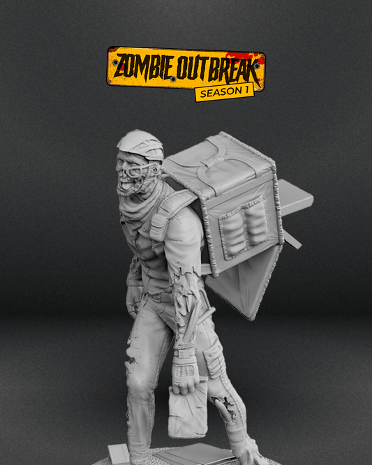 Unpainted Zombie Outbreak Season I - Part I image 0