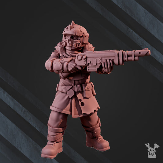 Unpainted Vulture warrior image 0