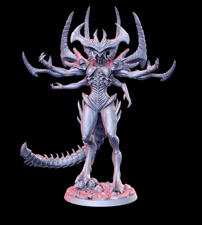 Unpainted Diablo Figure 35 (6”) image 0