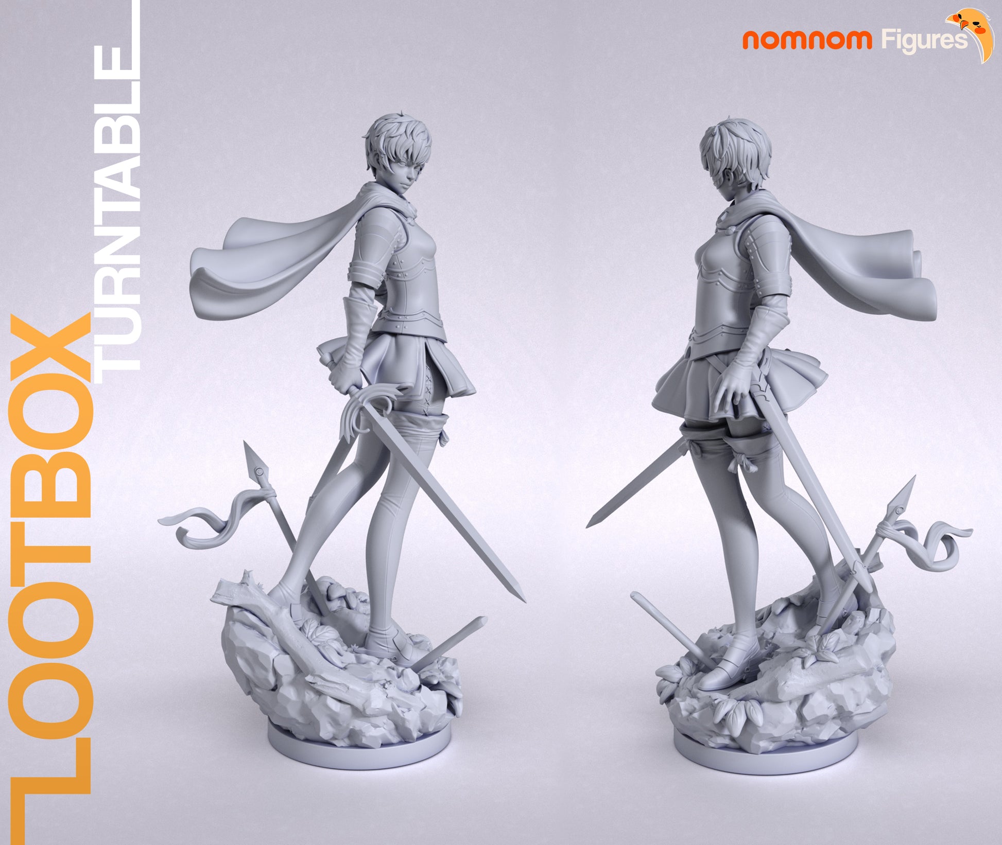 Unpainted Nom Nom Casca Berserk image 2