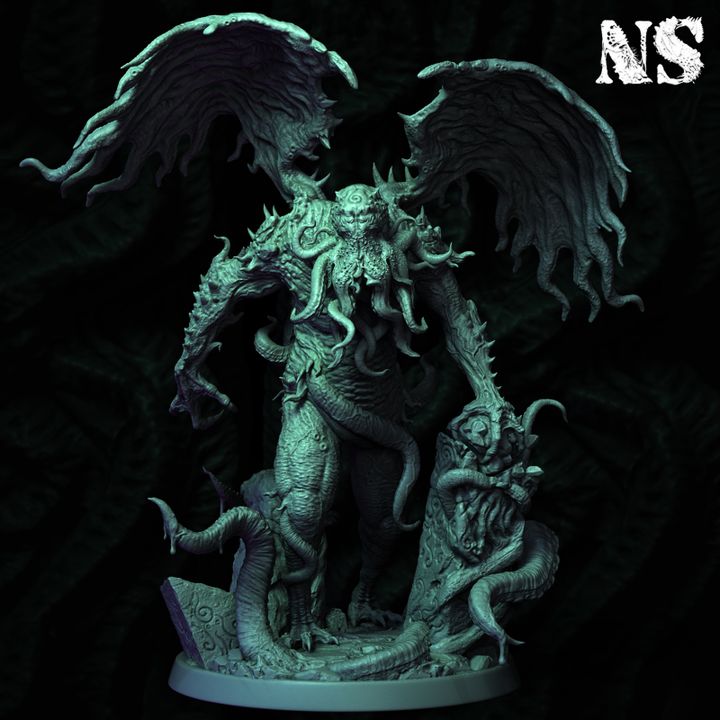 Unpainted Cthulhu - The Sleeper of R'lyeh