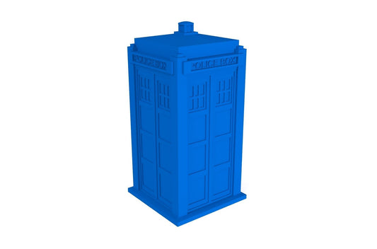 Unpainted-Candy-Tardis-Box image 0