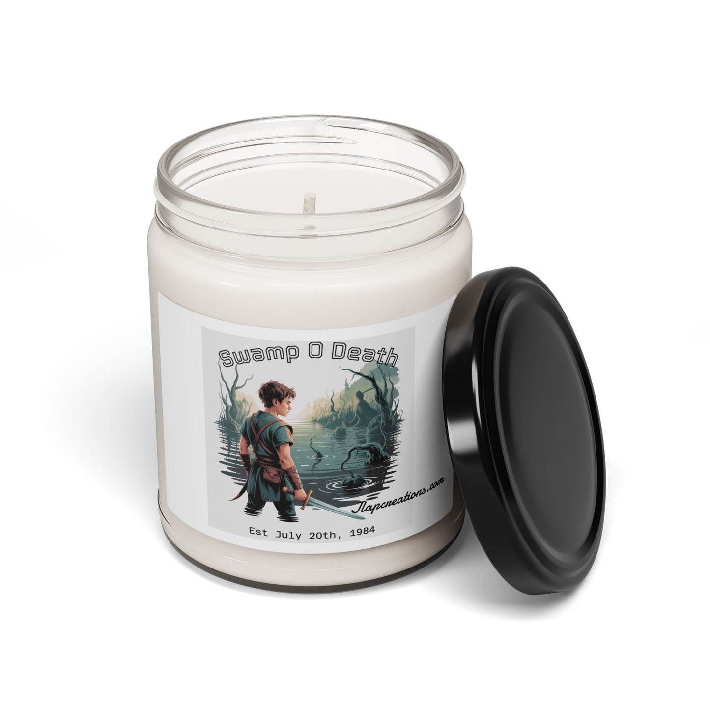 Swamp O Death Scented Candle | Hand-Poured Soy Wax Candle | Unique Home Fragrance | Gift for Dark Fantasy Lovers | Great for [...]