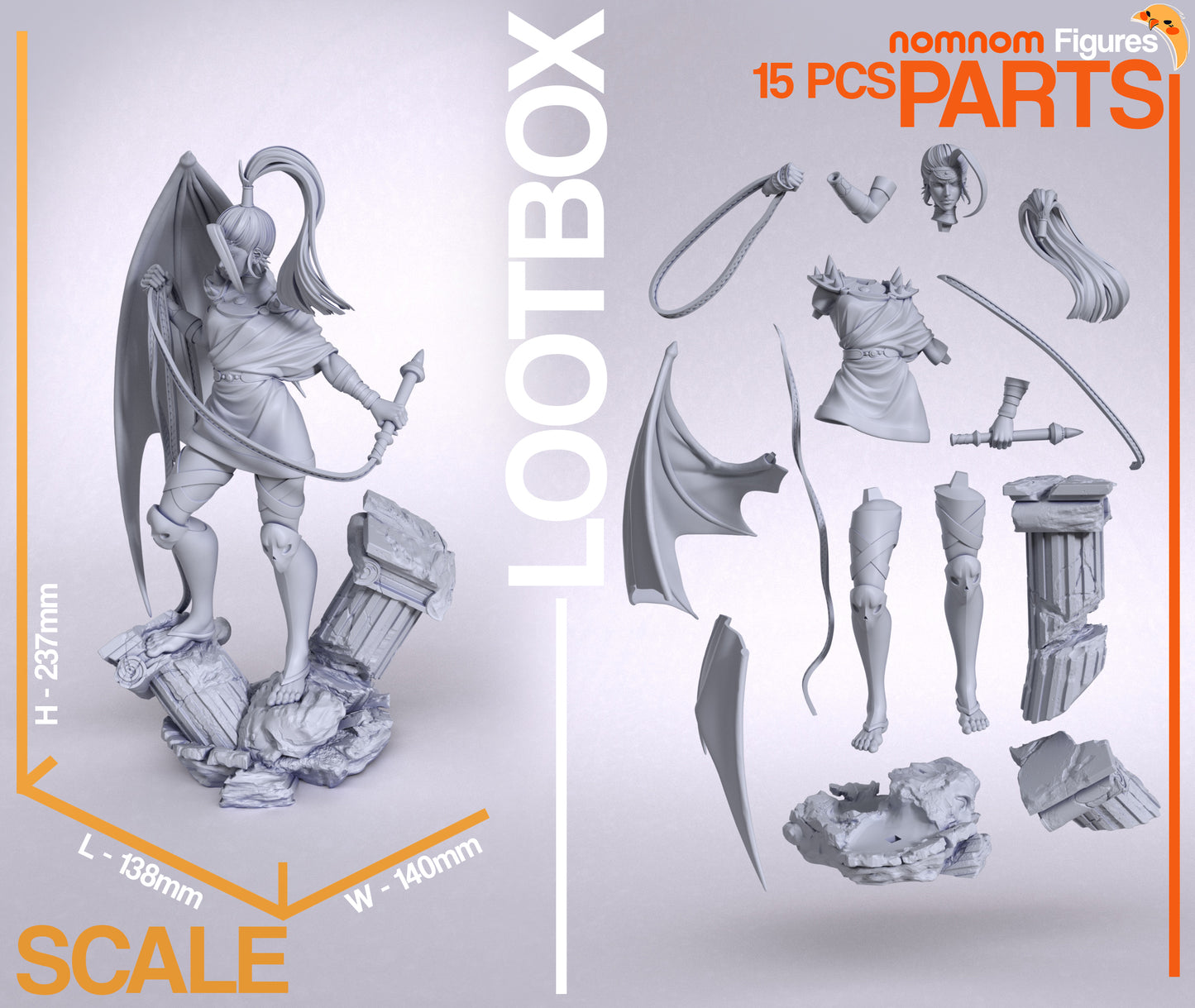Unpainted Magaera Hades image 2