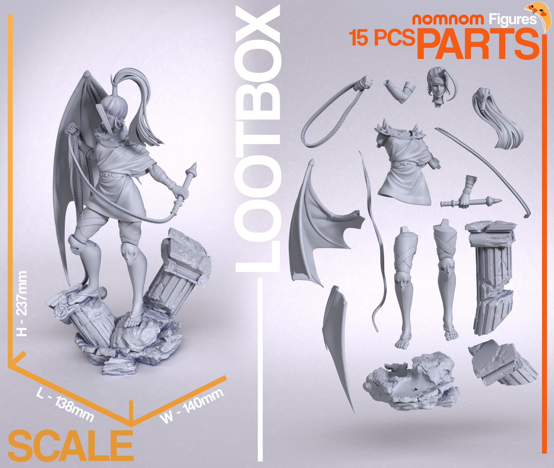 Unpainted Magaera Hades image 2