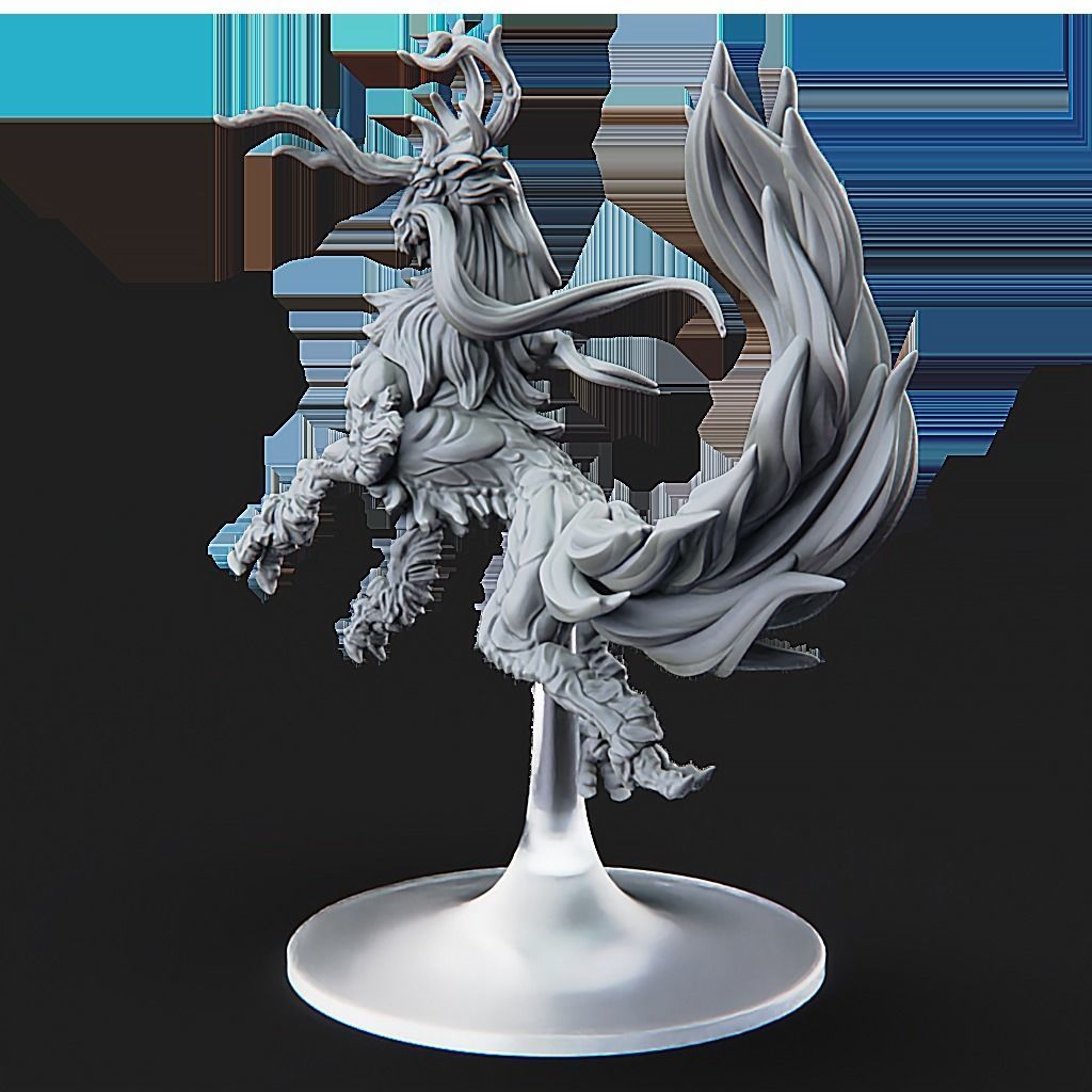 Unpainted Ki Rin image 1