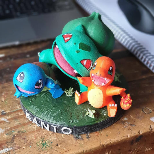 Unpainted-Pokemon-Diorama image 0