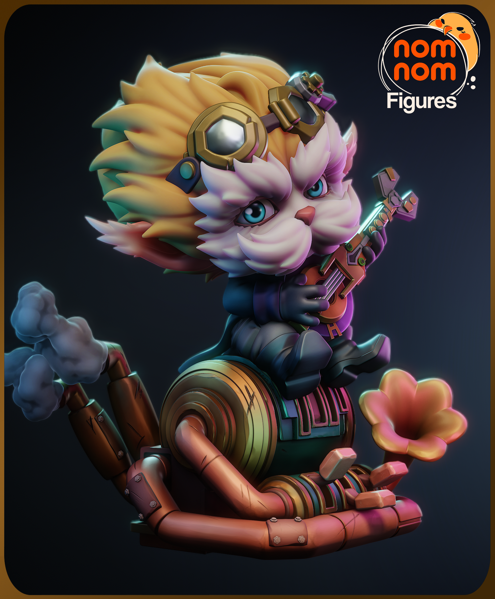 Unpainted Nom Nom Chibi Heimeredinger Arcane image 6
