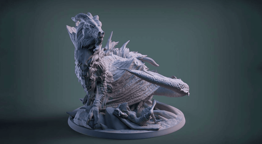 Unpainted Dragon Del Aire image 0