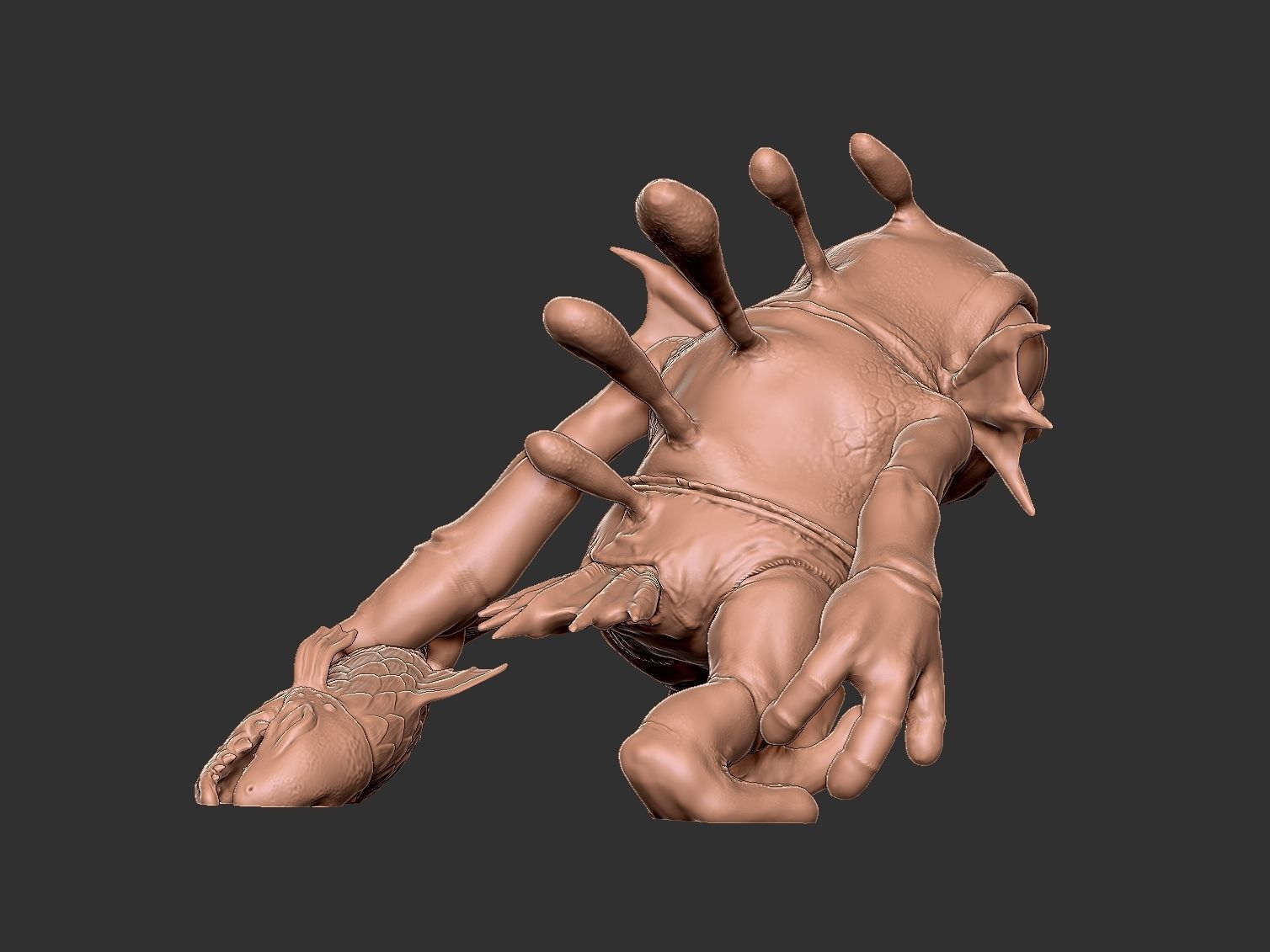 Unpainted Murloc-murky-Heroes of the Storm image 1