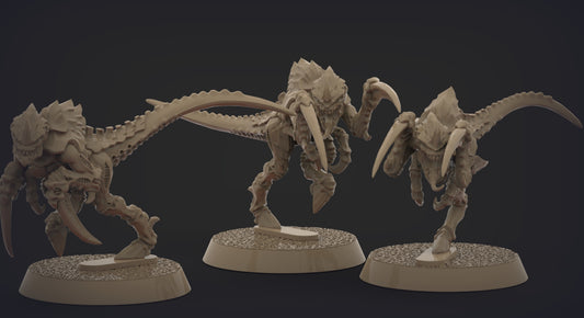 Unpainted- Space bugs style 20 (set of 10) image 0