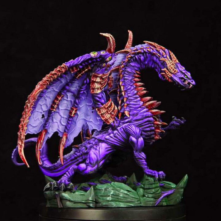 Unpainted Andelig, Psychic Purple Dragon image 2