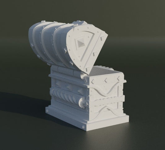 Unpainted DnD Dice Box image 0