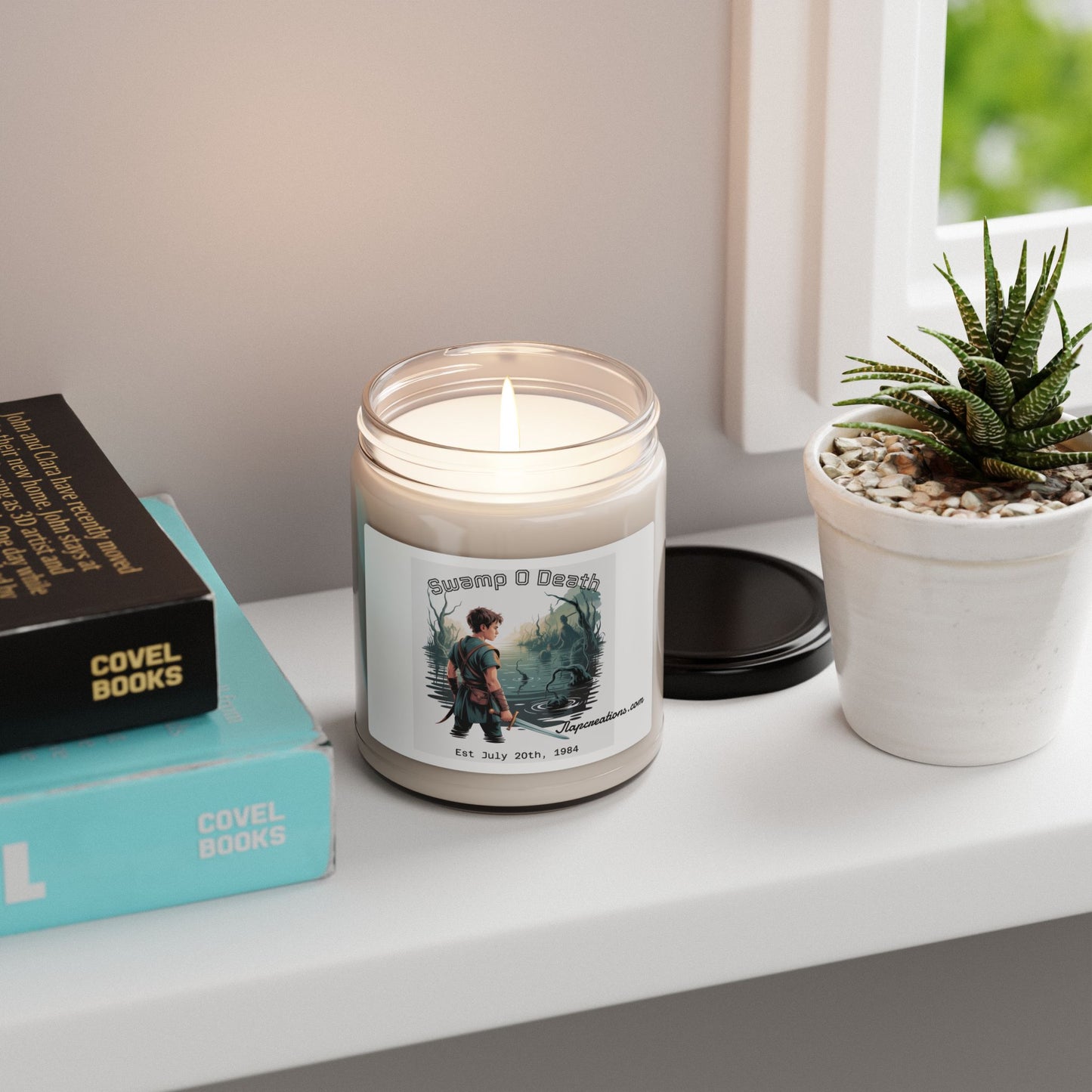Swamp O Death Scented Candle | Hand-Poured Soy Wax Candle | Unique Home Fragrance | Gift for Dark Fantasy Lovers | Great for [...]