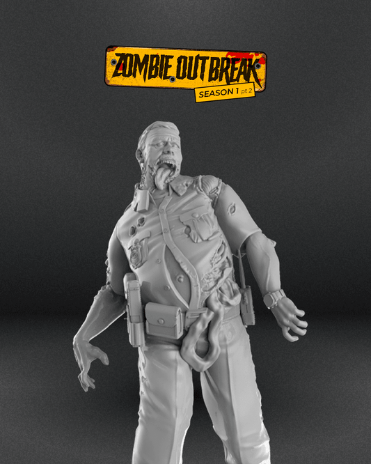 Unpainted Zombie Outbreak - Part II image 0