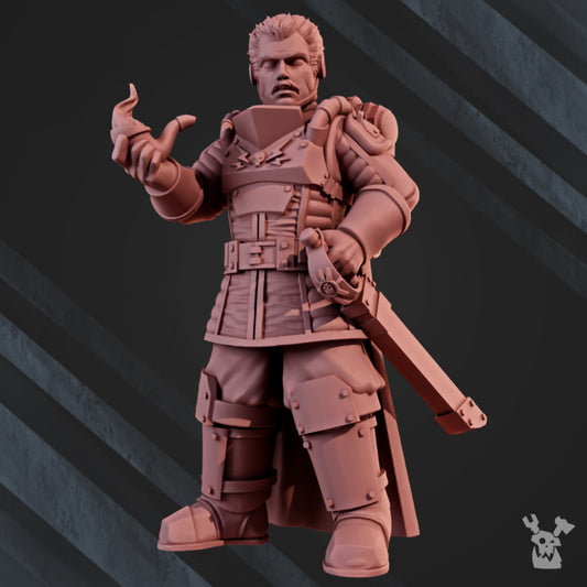 Unpainted Dawnguard Tank Commander image 0