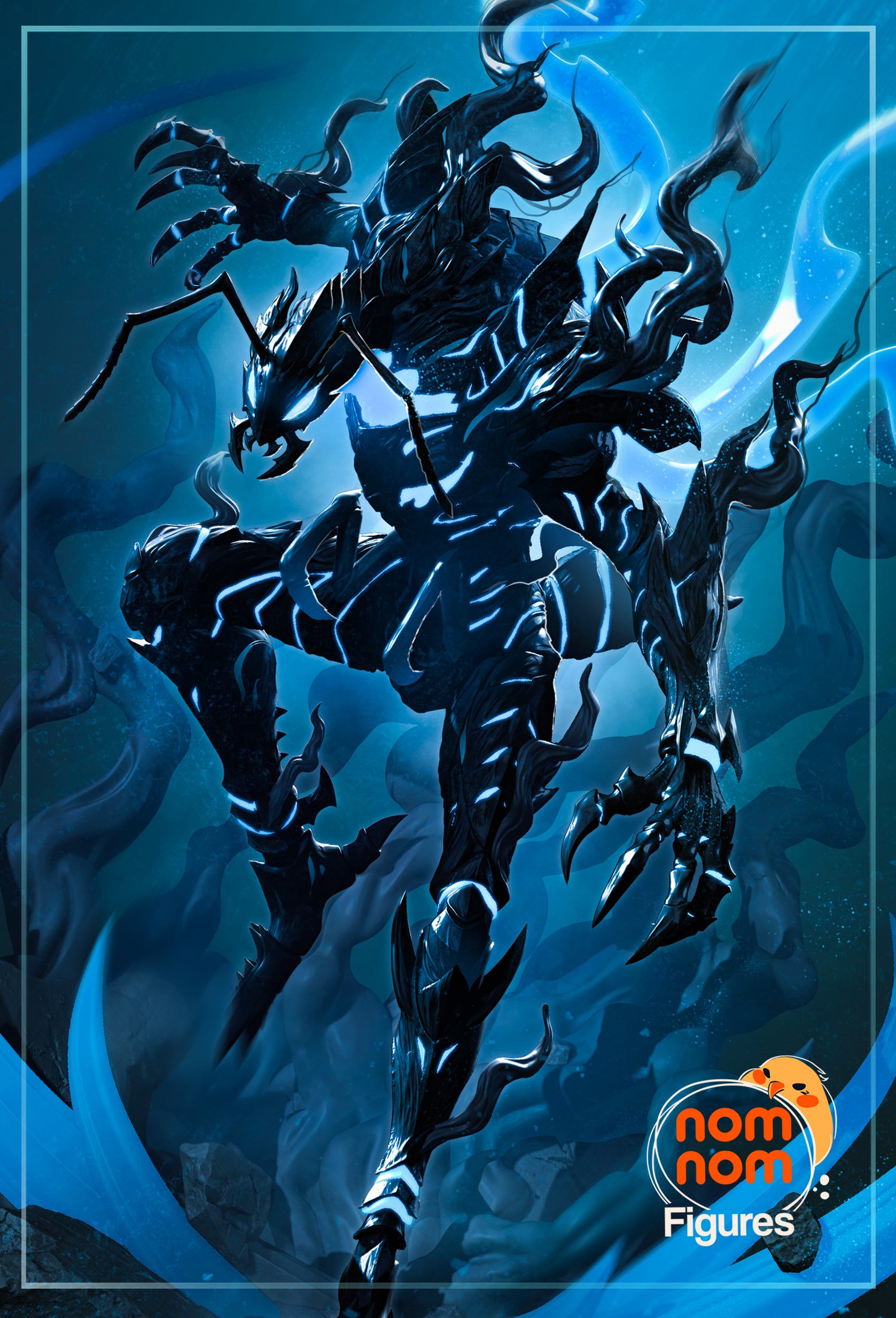 Unpainted Nom Nom Shadow Beru Solo Leveling image 6
