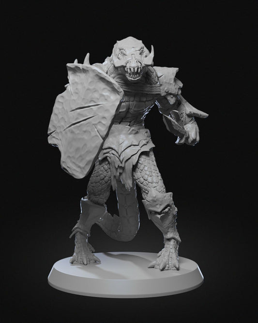 Unpainted Arak Soldier 03 image 0