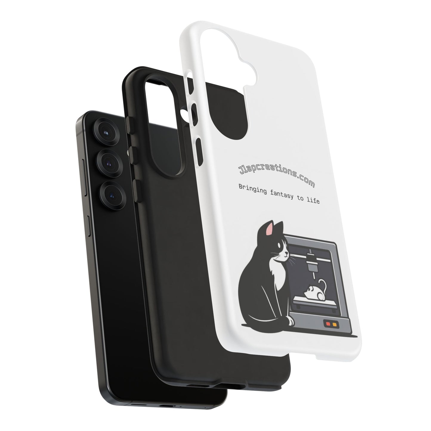 Cat-Themed Phone Case, Cute Cat Design, Gift for Cat Lovers, Creative Phone Cover, Unique Pet Owner Gift, Phone Accessories