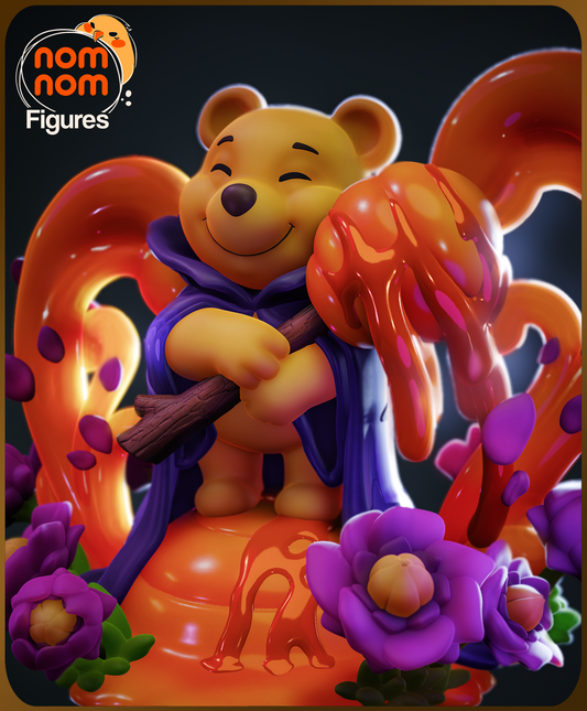 Unpainted Nom Nom Chibi Pooh Lorcana image 0