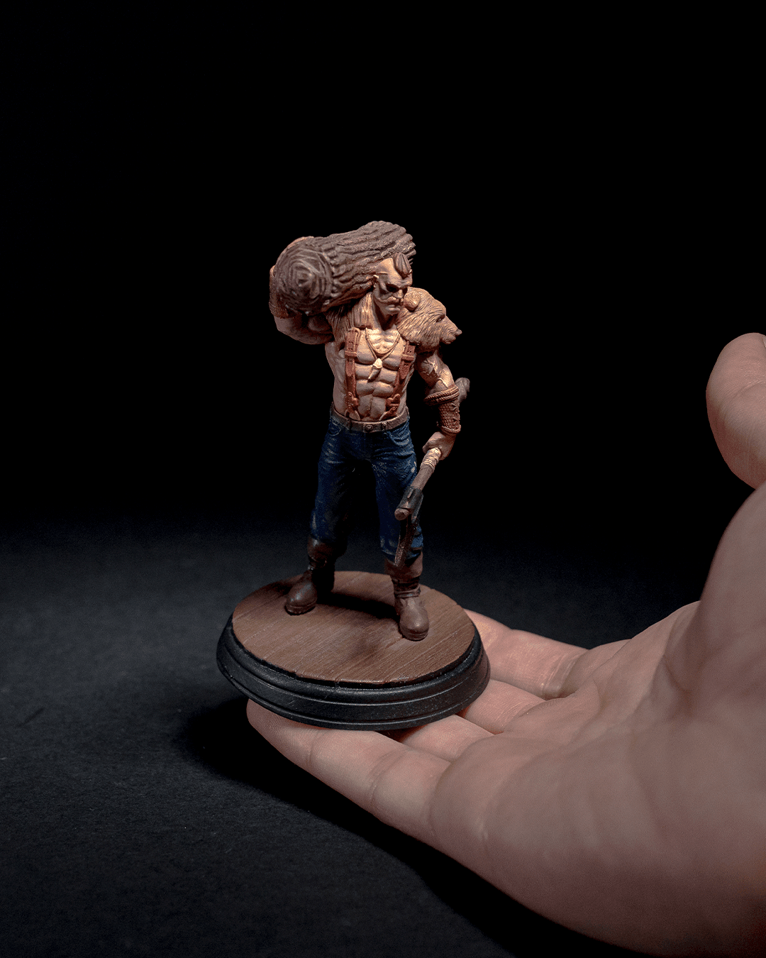 Unpainted Jack Lumber, the Hunter image 2