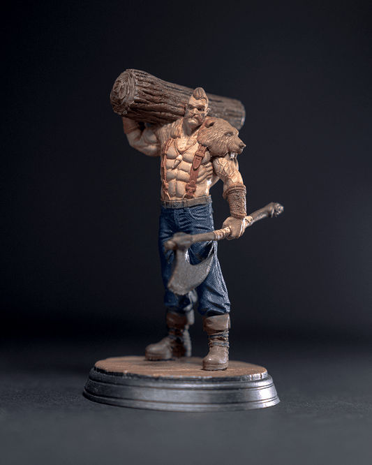 Unpainted Jack Lumber, the Hunter image 0