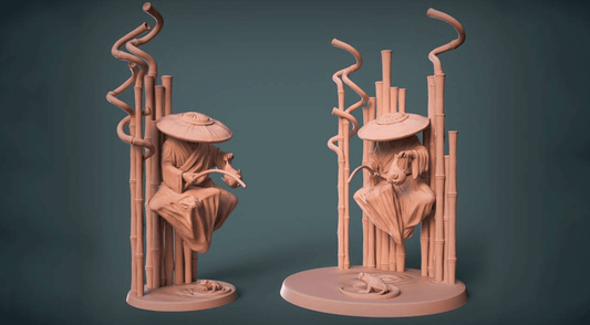 Unpainted Monk Fisherman image 0