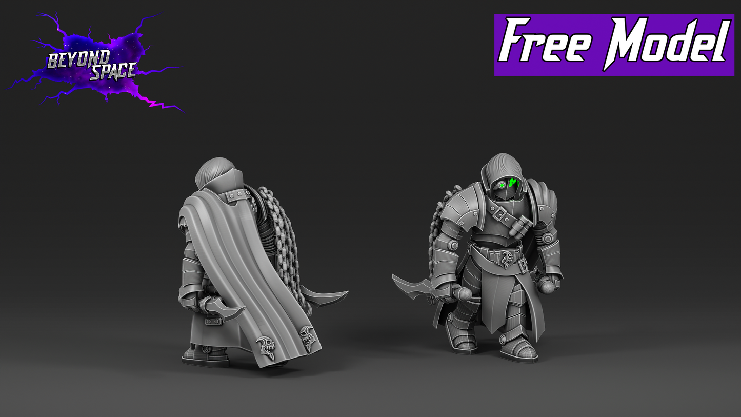 Unpainted Nemesis Demon Hunter image 0
