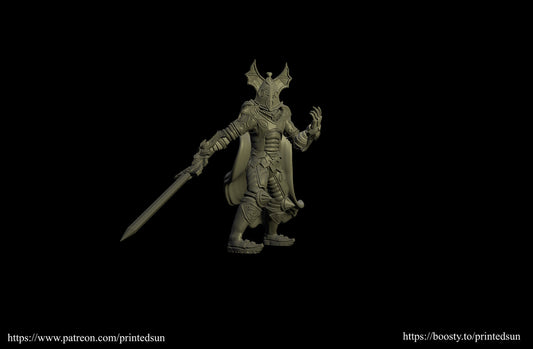 Unpainted Old Knight image 0