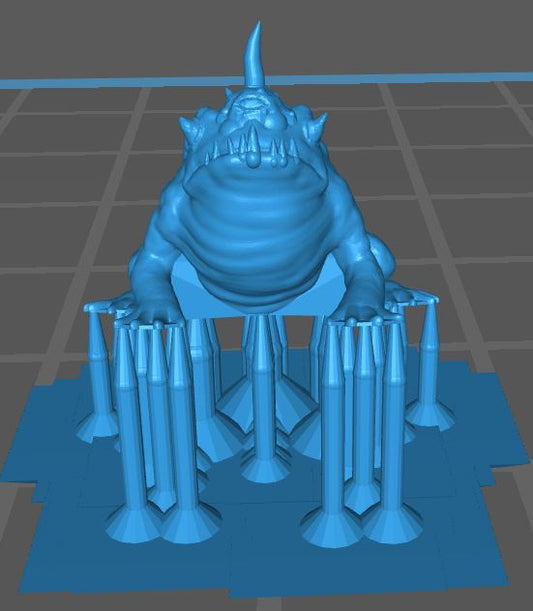 Unpainted Plagued Space Toad image 0