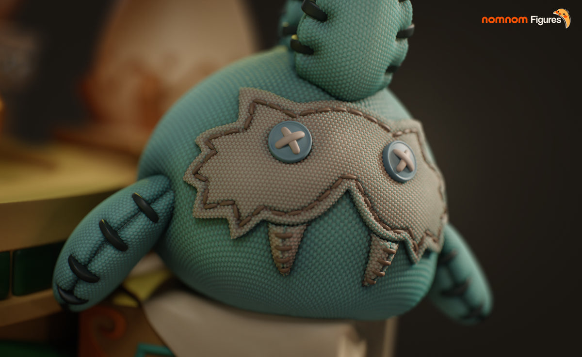 Unpainted Nom Nom Riju Breath of the Wild