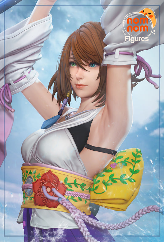 Unpainted Nom Nom Yuna Final Fantasy X