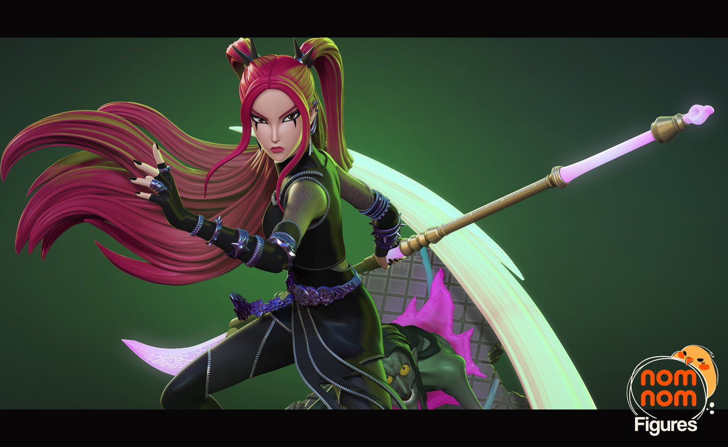 Unpainted Nom Nom Mira Kpop Demon Hunter