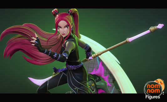 Unpainted Nom Nom Mira Kpop Demon Hunter