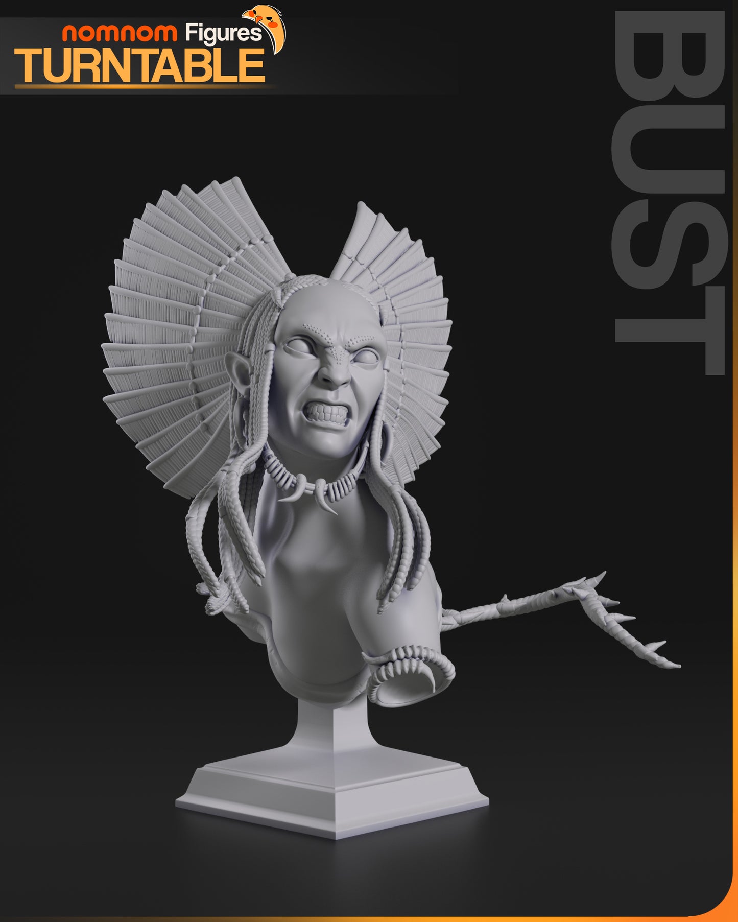 Unpainted Nom Nom Varang Avatar Fire and ash